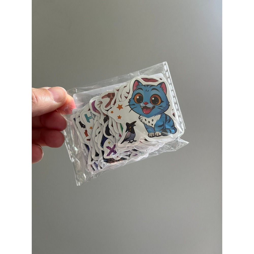 80 PCS Anime Demon‎ Slayer Fairy Tail Stickers for Laptop Phone Skateboard Vinyl
